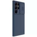 Nillkin CamShield Silky Silikónový Kryt pre Samsung Galaxy S23 Ultra Midnight Blue