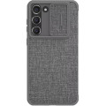 Nillkin Qin Book PRO Cloth Puzdro pre Samsung Galaxy S23 Grey