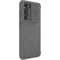Nillkin Qin Book PRO Cloth Puzdro pre Samsung Galaxy S23 Grey