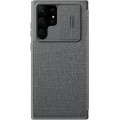 Nillkin Qin Book PRO Cloth Puzdro pre Samsung Galaxy S23+ Grey