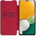 Nillkin Qin Book Puzdro pre Samsung Galaxy A14 / Galaxy A14 5G Red