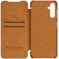 Nillkin Qin Book Puzdro pre Samsung Galaxy A14 / Galaxy A14 5G Brown