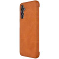 Nillkin Qin Book Puzdro pre Samsung Galaxy A14 / Galaxy A14 5G Brown