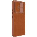 Nillkin Qin Book PRO Puzdro pre Samsung Galaxy A54 5G Brown