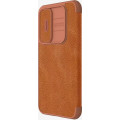 Nillkin Qin Book PRO Puzdro pre Samsung Galaxy A35 5G Brown