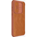 Nillkin Qin Book PRO Puzdro pre Samsung Galaxy A35 5G Brown