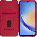 Nillkin Qin Book PRO Puzdro pre Samsung Galaxy A55 5G Red