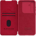 Nillkin Qin Book PRO Puzdro pre Samsung Galaxy A55 5G Red