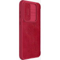 Nillkin Qin Book PRO Puzdro pre Samsung Galaxy A55 5G Red