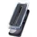 Nillkin Tvrdené Sklo 0.25mm Guardian 2.5D pre Apple iPhone 16 Black (s aplikátorom)