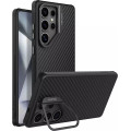 Nillkin CarboProp Aramid Magnetic Zadný Kryt pre Samsung Galaxy S25 Ultra Black