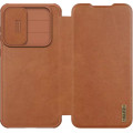 Nillkin Qin Book PRO Puzdro pre Samsung Galaxy A56 5G Brown