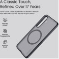 Nillkin Super Frosted Pro Magnetic Zadný Kryt pre Samsung Galaxy S26 FE Transparent Black