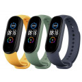 Xiaomi Original Mi Band 5 / Mi Band 6 Strap Set Blue / Yellow / Mint