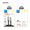 Joyroom S-1230K1 USB-C to USB-C Braided Fast Charging Cable 1.2m Red
