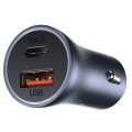 Baseus TZCCJD-0G Golden Contactor Dual USB Nabíjačka do Auta 40W Dark Grey