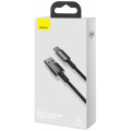 Baseus CATWJ-C01 Tungsten Gold USB-C Kabel 66W 2m Black