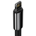 Baseus CALWJ-01 Tungsten Gold Kabel Lightning 2.4A 1m Black