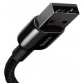 Baseus CALWJ-01 Tungsten Gold Kabel Lightning 2.4A 1m Black