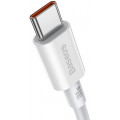 Baseus CATYS-B02 Superior Fast Charging Dátový Kábel USB-C - USB-C 100W 1m White