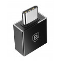Baseus CATJQ-B01 Exquisite Adaptér USB-C Male na USB-A Female Black 