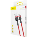 Baseus CATKLF-A09 Cafule Cable USB-C 3A 0.5m Red/Red