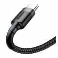 Baseus CATKLF-AG1 Cafule Cable USB-C 3A 0.5m Grey/Black