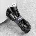 Baseus CATKLF-AG1 Cafule Cable USB-C 3A 0.5m Grey/Black