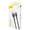Baseus CATKLF-BG1 Cafule Cable USB-C 3A 1m Grey/Black