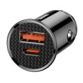 Baseus CCALL-YS01 Circular USB-A + USB-C Nabíjačka do Auta 30W Black