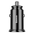 Baseus CCALL-YS01 Circular USB-A + USB-C Nabíjačka do Auta 30W Black
