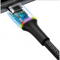 Baseus CATGH-A01 Halo Cable USB-C 3A 0.5m Black
