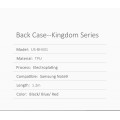 USAMS Kingdom Zadný Kryt Black pre Samsung Galaxy Note9