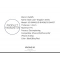 USAMS Kingdom TPU Zadný Kryt Blue pre Apple iPhone Xs Max