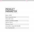 USAMS Mant Zadný Kryt pre Huawei P30 Pro Red