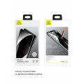 USAMS BH550 Tvrdené Sklo Anti Spy 0.33mm pre Apple iPhone Xr / 11