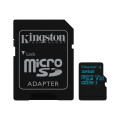 Kingston Canvas Go! microSDHC UHS-I Class 10 (V30) U3 card 32GB + Adaptér