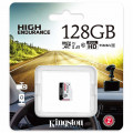 Kingston Endurance microSDXC UHS-I Class 10 U1 A1 card 128GB