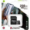 Kingston Canvas Select Plus microSDXC UHS-I Class 10 card 256GB (EU Blister)