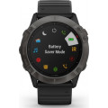 Garmin fēnix 6X Sapphire Edition Carbon Gray DLC with Black Band