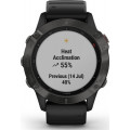 Garmin fēnix 6 Sapphire Edition Carbon Gray DLC with Black Band