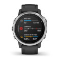 Garmin fēnix 6S Silver with Black Band