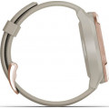 Garmin Approach S42 Rose Gold with Light Sand Band