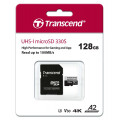 Transcend microSDXC 330S UHS-I Class 3 U3 V30 A2 card 128GB + Adaptér