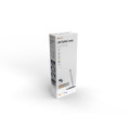 Solight WO37-W LED stolná lampička stmievateľná, 12W, voľba teploty svetla, USB, biely lesk