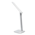 Solight WO43 LED stmievateľná stolná lampička s displejom, 6W, voľba teploty svetla, biely lesk