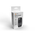 Solight DN27 nabíjačka batérií Li-Ion, LiFePO4, Ni-MH/CD, AA, AAA, 18650, 2000mA, 2 kanály, LCD displej