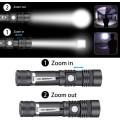 Solight WN33 nabíjacie LED svietidlo s cyklo držiakom, 400lm, fokus, Li-Ion, USB