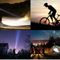 Solight WN33 nabíjacie LED svietidlo s cyklo držiakom, 400lm, fokus, Li-Ion, USB