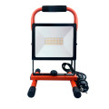 Solight WM-50W-FEM LED reflektor PRO so sklopným stojanom, 50W, 4250lm, 4000K, kábel so zástrčkou, IP65
